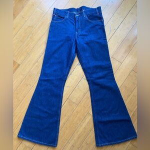 Levi’s 684 Orange Tab Flare Jeans, Flare Bell Bottom, Like New